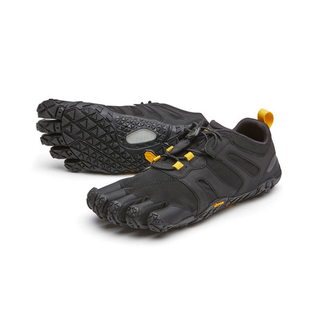 Women's // V-Trail 2.0 Shoes // Black + Yellow (Euro: 36)