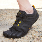 V-Trail 2.0 Shoes // Black + Yellow (Euro: 41)