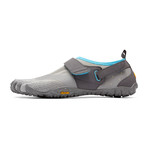 Women's // V-Aqua Shoes // Gray + Blue (Euro: 39)