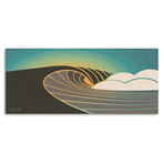 "Day Dreamer (Sunrise)" Wood Print (25”W x 10”H x 0.75"D)