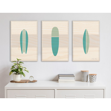 "The Quiver" (Triptych) Wood Print
