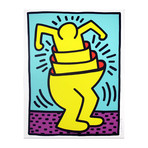Keith Haring  // Untitled (Cup Man)  // 1989