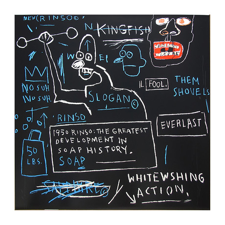 Jean-Michel Basquiat // Rinso // 1982/2001