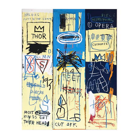 Jean-Michel Basquiat // Charles the First // 1982/2005