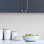 Cambria Gray Peel + Stick Wallpaper