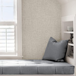 Mayfair Taupe Peel + Stick Wallpaper