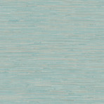 Tibetan Grasscloth Teal Peel + Stick Wallpaper