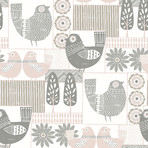 Spring Chickens Peel + Stick Wallpaper