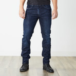 Buster Reg Slim Tapered Jeans // Dark Blue // 32" Inseam (28WX32L)