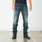 Safado II Reg Slim Straight Jeans // Blue // 30" Inseam (28WX30L)
