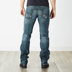Safado II Reg Slim Straight Jeans // Blue // 32" Inseam (28WX32L)