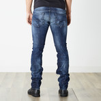 Thavar I Slim Skinny Jeans // Dark Blue // 32" Inseam (31WX32L)