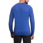 V-Neck Sweater // Bright Blue (S)