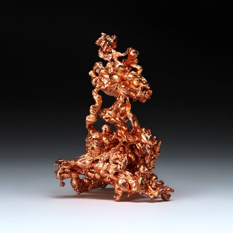 Genuine Copper Abstract Sculpture // v.2