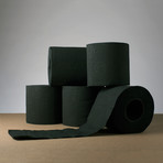 Bath Tissue 3-Pack Gift Tube // Black + Black // Set of 2
