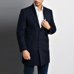 Bruges Overcoat // Dark Blue (2X-Large)