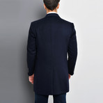 Bruges Overcoat // Dark Blue (3X-Large)