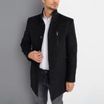 Dublin Overcoat // Black (Small)