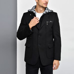 Naples Overcoat // Black (X-Large)