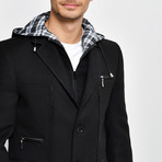Naples Overcoat // Black (3X-Large)