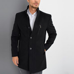 Dublin Overcoat // Black (Small)