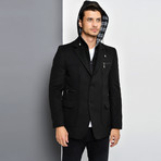 Naples Overcoat // Black (Large)