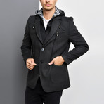 Naples Overcoat // Anthracite (Large)