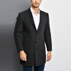 Bruges Overcoat // Anthracite (X-Large)