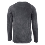 Tristan Long Sleeve Shirt // Anthracite (L)