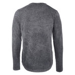 Bradley Long Sleeve Shirt // Anthracite (Large)