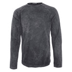 Tristan Long Sleeve Shirt // Anthracite (S)