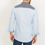 Nicholas Long Sleeve Button-Up Shirt // Sky Blue (Large)