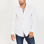 Tom Long Sleeve Button-Up Shirt // White (Large)