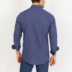 Miller Long Sleeve Button-Up Shirt // Oxford Blue (Small)