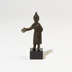 Etruscan Bronze Priest Pouring Libation // 3rd Century BC