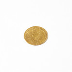 Byzantine Gold Coin Depicting Christ // Constantine, 867-886 AD