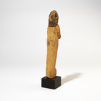 Tall Egyptian Wood Ushabti // New Kingdom, c. 1570 - 1075 BC