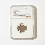 Silver Crusader Coin // Struck 1162 - 1201 AD
