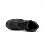 6'' Round-Toe Boots // Black (US: 8.5)