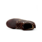 Bonanza // Men's 6'' Round-Toe Wedge Boots // Burgundy (US: 6.5)