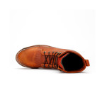 Bonanza // Men's 8'' Lacer Boots with Kiltie // Light Brown (US: 7.5)