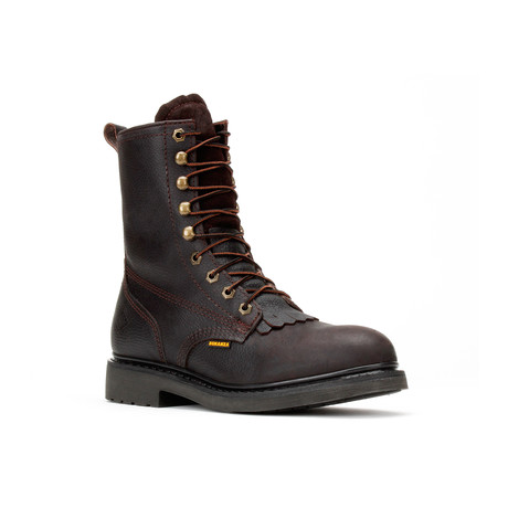 Bonanza // Men's 8'' Lacer Boots with Kiltie // Brown (US: 5)