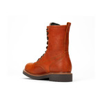 Bonanza // Men's 8'' Lacer Boots with Kiltie // Light Brown (US: 8.5)
