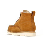 6'' Moc-Toe Wedge Boots // Gold (US: 7)