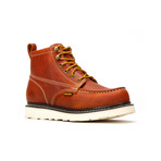 Bonanza // Men's 6'' Moc-Toe Wedge Boots // Golden Brown (US: 8)