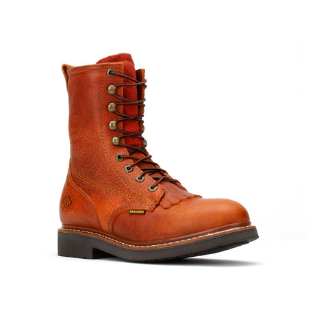 Bonanza // Men's 8'' Lacer Boots with Kiltie // Light Brown (US: 5)