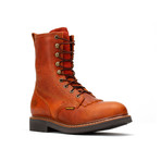 Bonanza // Men's 8'' Lacer Boots with Kiltie // Light Brown (US: 7)
