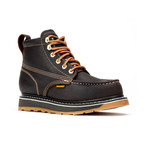Bonanza // Men's 6'' Dual Density Moc-Toe Boots // Dark Brown (US: 9)