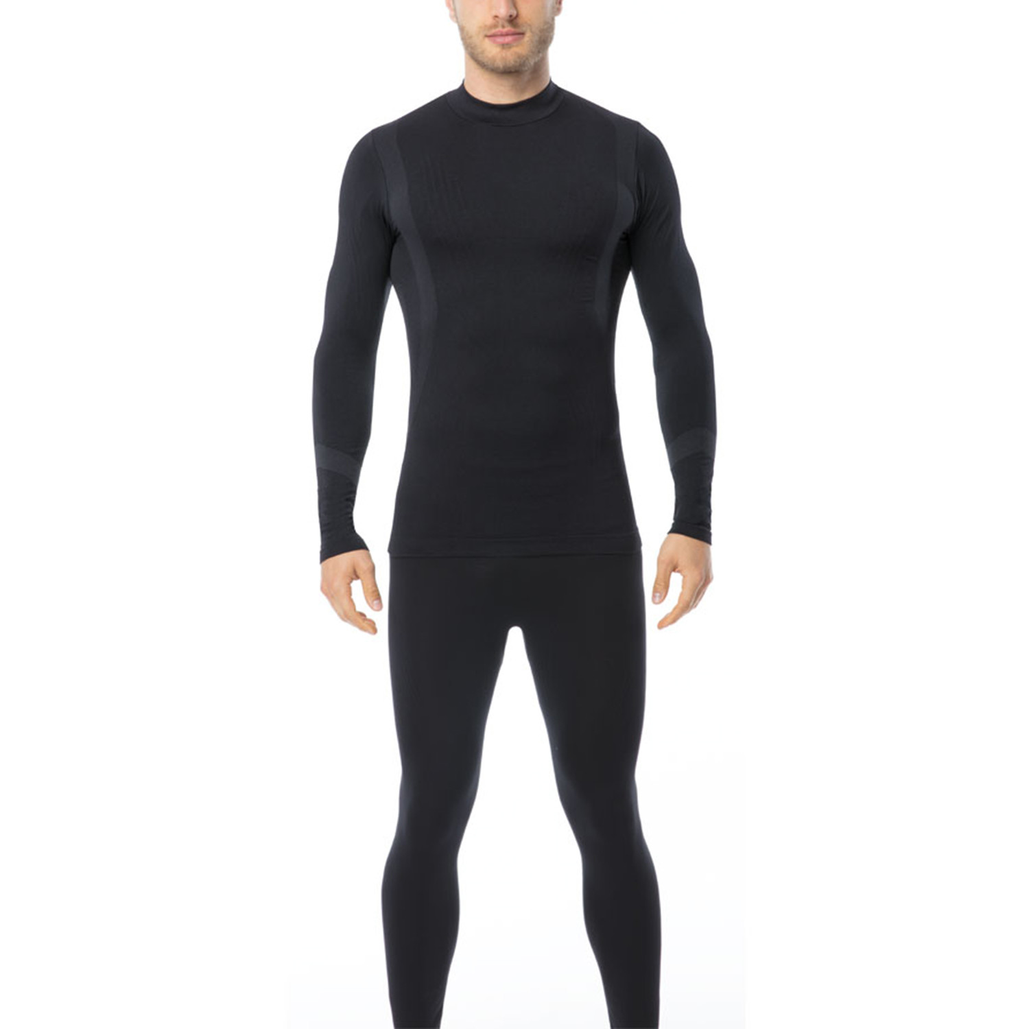 Iron-Ic // Long Sleeve Thermal T-Shirt // Black (S-M) - Norman Group ...