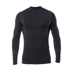 Iron-Ic // Long Sleeve Thermal T-Shirt // Black (S/M)